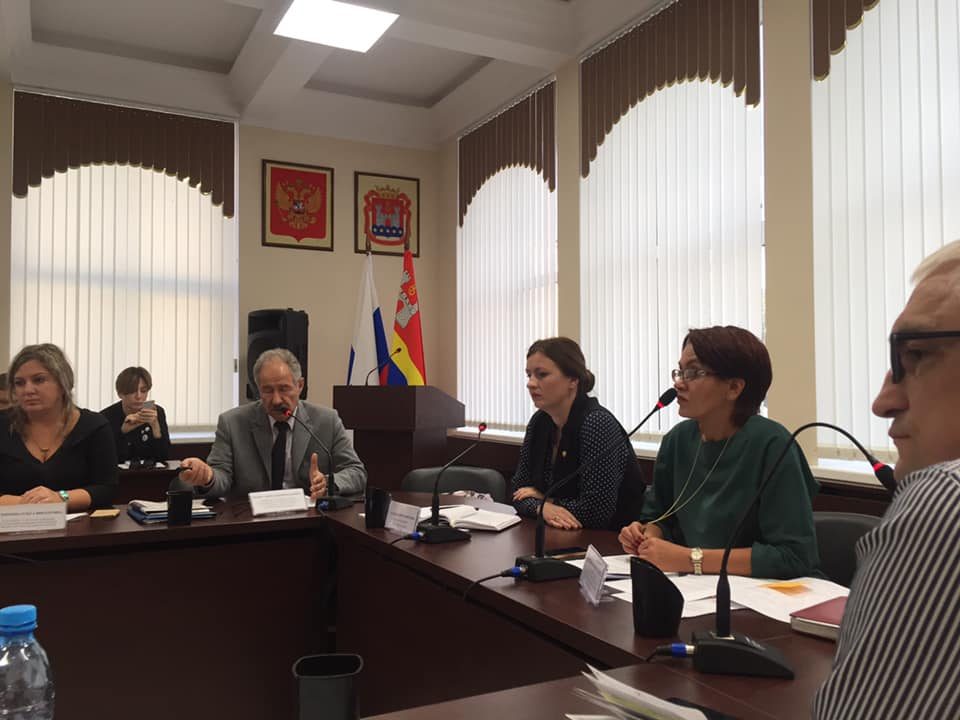 Черкес, Ткаченко, Хмеленко, Урыков на Крглом столе по законодательству по беременным с ВИЧ